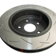 Load image into Gallery viewer, DBA 06-10 Jeep Grand Cherokee SRT-8 360mm Dia Rear Slotted T3 4000 Series Rotor - Back View