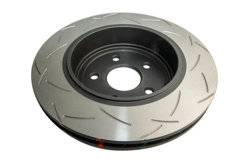 DBA 06-10 Jeep Grand Cherokee SRT-8 360mm Dia Rear Slotted T3 4000 Series Rotor - Back View