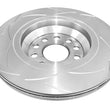 Load image into Gallery viewer, DBA 06-12 Audi S3 8P 2.0T / 13+ Volkswagen Golf R Mk7 2.0T Rear Slotted Street Series Rotor - Back View