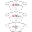 Load image into Gallery viewer, DBA 06-13 Mazda Mazdaspeed3 2.3T (BK/BL) XP Performance Front Brake Pads - Installation View