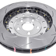 Load image into Gallery viewer, DBA 06-17 Audi RS3 4V Sedan 5000 Fully Assembled 2-Pc Silver Hat T3 Slot Rotor - Installation View