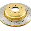 Load image into Gallery viewer, DBA 06+ BMW 335d/335i E90/91/92 Rear Drilled &amp; Slotted 4000 Series Rotor - Side View