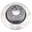 Load image into Gallery viewer, DBA 06+ BMW 335d/335i E90/91/92 Rear Slotted 4000 Series Rotor - Side View