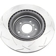 Load image into Gallery viewer, DBA 06+ BMW 335d/335i E90/91/92 Rear Slotted 4000 Series Rotor - Back View