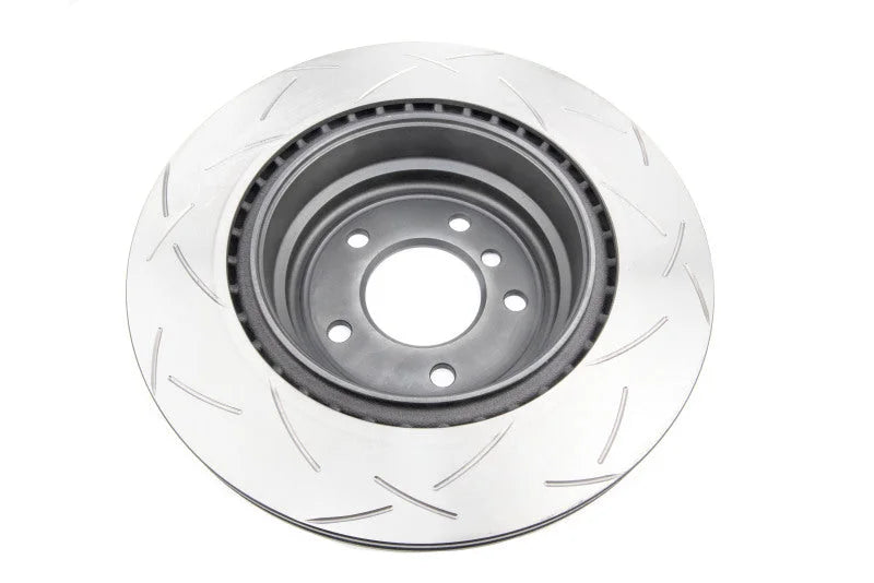 DBA 06+ BMW 335d/335i E90/91/92 Rear Slotted 4000 Series Rotor - Back View