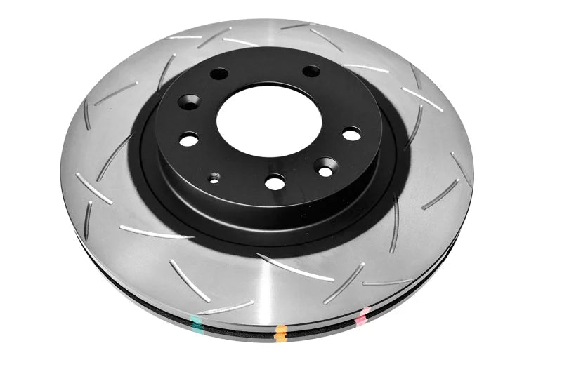 DBA 06+ MX-5 Miata Front Slotted 4000 Series Rotor - Side View