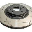 Load image into Gallery viewer, DBA 06+ MazdaSpeed6 / 05+ MX-6 Front Slotted 4000 Series Rotor - Side View
