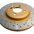 Load image into Gallery viewer, DBA 07-09 Mini Cooper (exc. John Cooper works Brake kit) Front Drilled &amp; Slotted 4000 Series Rotor - Main Product View