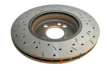 Load image into Gallery viewer, DBA 07-09 Mini Cooper (exc. John Cooper works Brake kit) Front Drilled &amp; Slotted 4000 Series Rotor - Back View