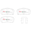 Load image into Gallery viewer, DBA 07-12 Hyundai Veracruz Rear SP Performance Brake Pads - Additional View 7