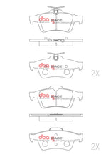 Load image into Gallery viewer, DBA 07-13 Mazda Mazdaspeed3 Rear RP Performance Brake Pads - Additional View 5