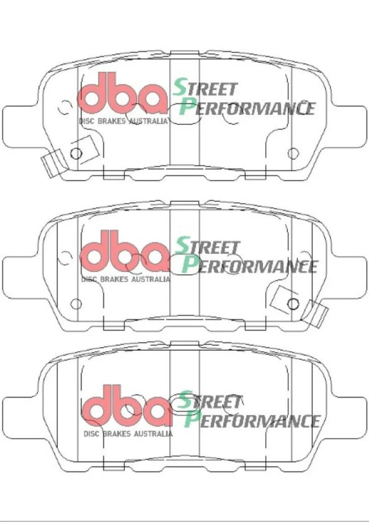 DBA 07-13 Nissan Sentra SP500 Rear Brake Pads - Additional View 11