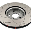 Load image into Gallery viewer, DBA 07-13 Volvo C30 Front 4000 Series Slotted Rotor - Back View