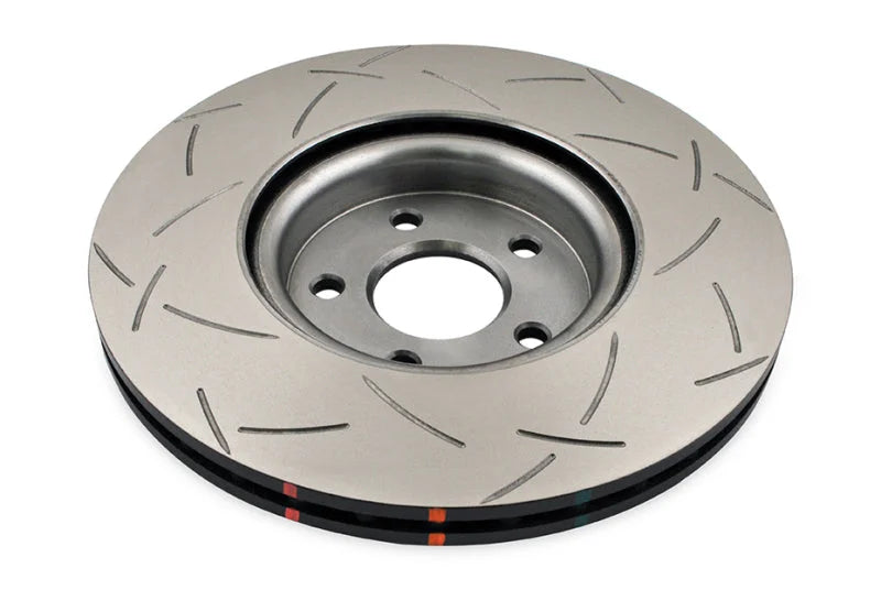 DBA 07-13 Volvo C30 Front 4000 Series Slotted Rotor - Back View