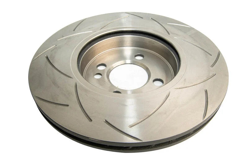 DBA 07-14 Mini Cooper S (R56/R57 w/294mm Rotor) Front Slotted Street Series Rotor - Back View