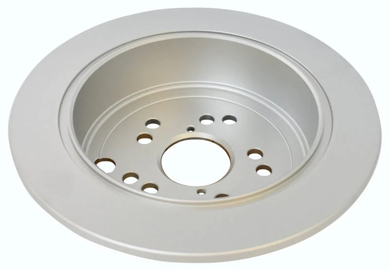 DBA 07-14 Subaru WRX En-Shield Standard Rear Brake Rotor - Side View