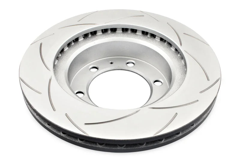 DBA 07-14 Toyota FJ Cruiser 4X4 Survival T2 Slotted Front Brake Rotor - Additional View 8