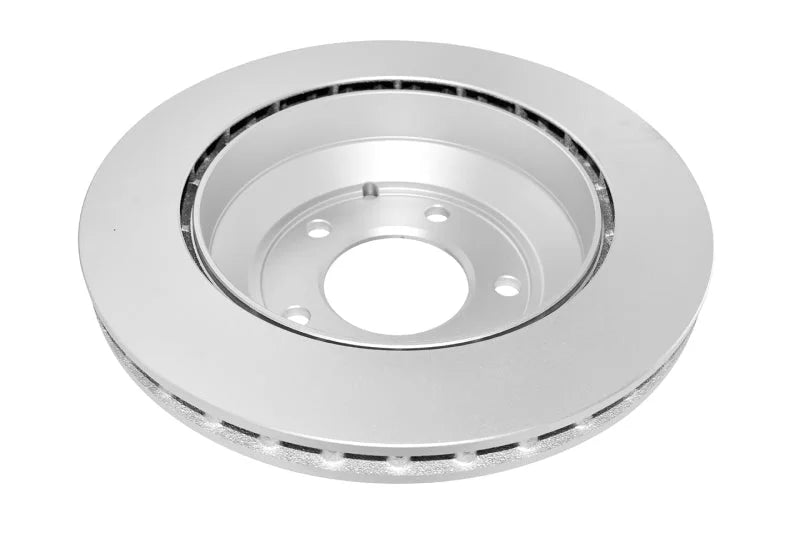 DBA 07-15 Audi Q7 (w/Iron Rotor) Rear En-Shield Standard Rotor - Side View