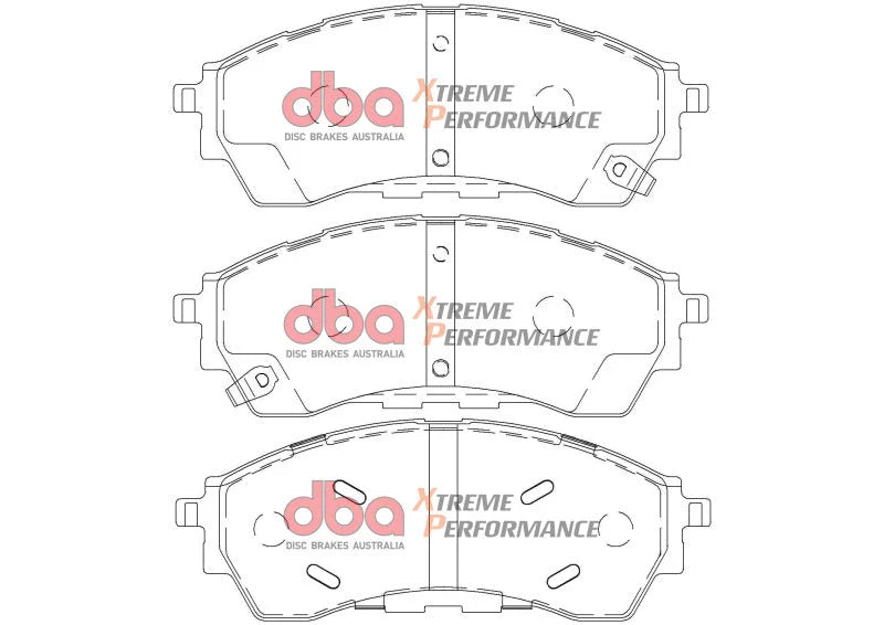 DBA 07-15 Audi Q7 (w/o Performance Pkg/352mm Front Rotor) XP Performance Front Brake Pads - Additional View 5