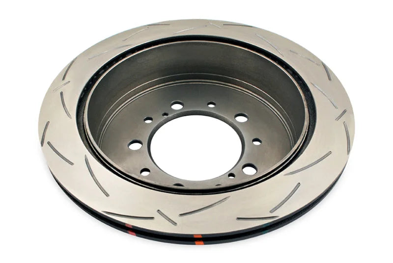 DBA 07-15 Toyota Landcruiser 200 Series / 13-19 Toyota Tundra 5.7L Rear T-Slot T3 4000 Series Rotor - Side View