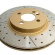 Load image into Gallery viewer, DBA 07-16 Mini Cooper S Front Drilled &amp; Slotted Street Series Rotor - Side View