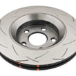 Load image into Gallery viewer, DBA 07-18 Jeep Wrangler (332mm Front Rotor) Front 4000 Series Slotted Rotor - Back View