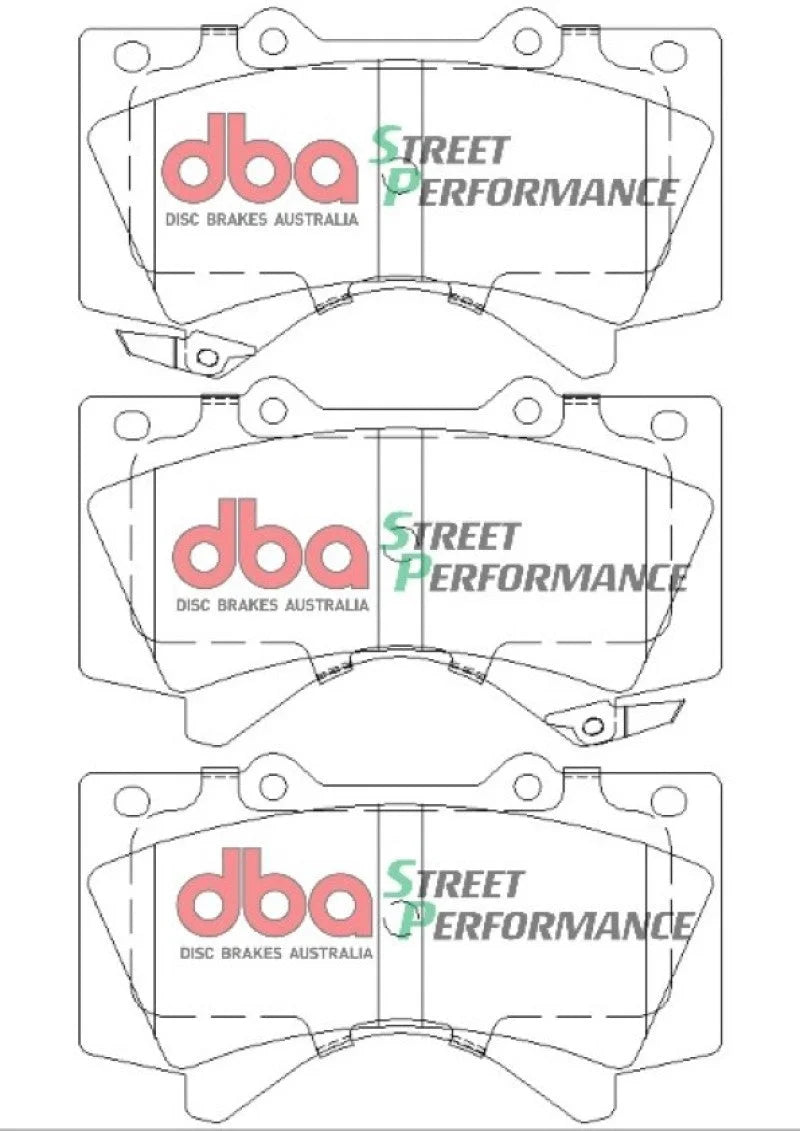 DBA 07-18 Toyota Tundra SP Performance Front Brake Pads - Additional View 5