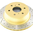 Load image into Gallery viewer, DBA 07-20 Cadillac Escalade Rear Street Series Drilled &amp; Slotted Rotor - Main Product View