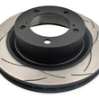 Load image into Gallery viewer, DBA 07+ Toyota Landcruiser 200 Series Front Slotted Street Series Rotor - Main Product View