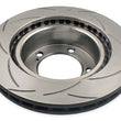 Load image into Gallery viewer, DBA 07+ Toyota Landcruiser 200 Series Front Slotted Street Series Rotor - Back View