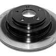 Load image into Gallery viewer, DBA 07 WRX / 05-08 LGT Rear Slotted Street Series Rotor - Main Product View