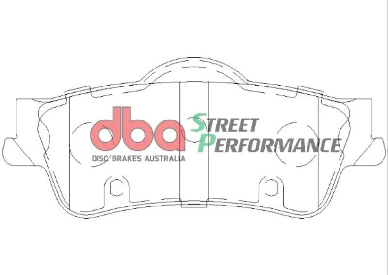 DBA 08-09 Pontiac G8 3.6 Base/6.0 SP500 Rear Brake Pads - Additional View 11