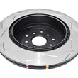 Load image into Gallery viewer, DBA 08-10 STi/2017 BRZ w/Perf. Pkg. Dual-Drilled Rear Slotted 4000 Series Rotor - Side View