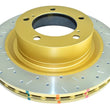 Load image into Gallery viewer, DBA 08-10 Toyota Sequoia/07-10 Tundra 2WD/4WD Front Drilled and Slotted 4000 Series Rotor - Main Product View