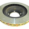 Load image into Gallery viewer, DBA 08-10 Toyota Sequoia/07-10 Tundra 2WD/4WD Front Drilled and Slotted 4000 Series Rotor - Back View