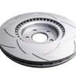 Load image into Gallery viewer, DBA 08-12 Audi A4 Quatro 3.2 / 07-11 Audi A5 Quatro 3.2 Front T2 Slotted Street Series Rotor - Back View
