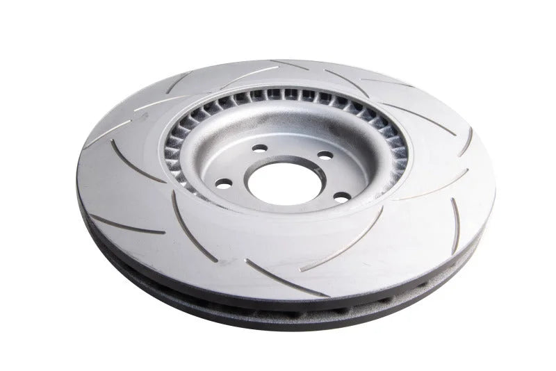 DBA 08-12 Audi A4 Quatro 3.2 / 07-11 Audi A5 Quatro 3.2 Front T2 Slotted Street Series Rotor - Back View