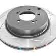Load image into Gallery viewer, DBA 08-15 Mitsubishi Evolution X Rear Slotted 4000 Series Rotor - Main Product View