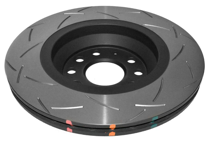 DBA 08-15 Skoda Superb (3T) 1.8 Turbo / 2.0TD 4WD Rear Slotted 4000 Series Rotor - Side View