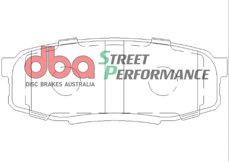 DBA 08-19 Lexus LX570 SP Performance Rear Brake Pads - Additional View 6
