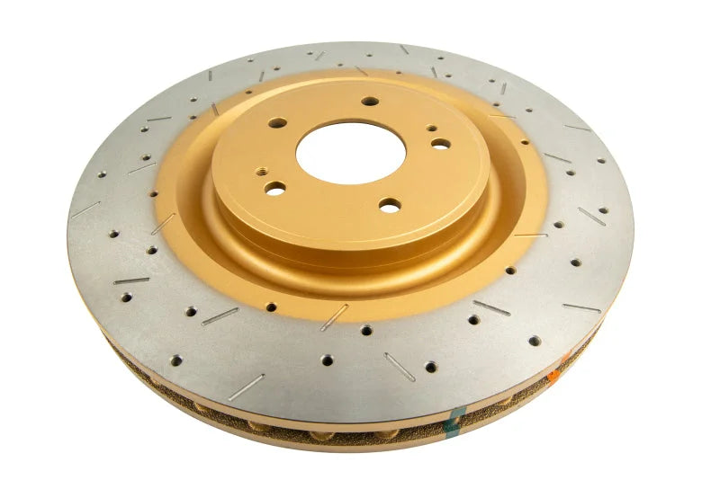 DBA 08+ EVO X Front Drilled & Slotted 4000 Series Rotor - Main Product View
