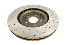 Load image into Gallery viewer, DBA 08+ EVO X Front Drilled &amp; Slotted 4000 Series Rotor - Side View