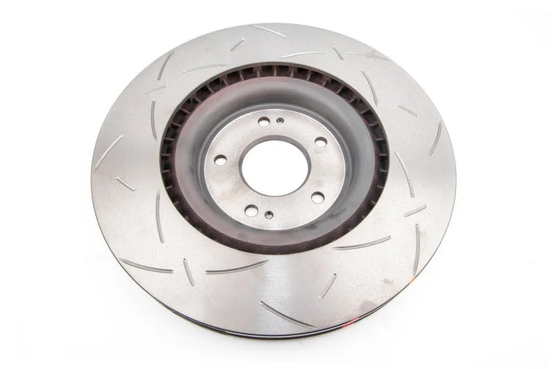 DBA 08+ EVO X Front Slotted 4000 Series Rotor - Side View