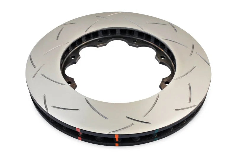 DBA 08+ EVO X Front T3 5000 Series Replacement Slotted Rotor w/ Hat - Side View