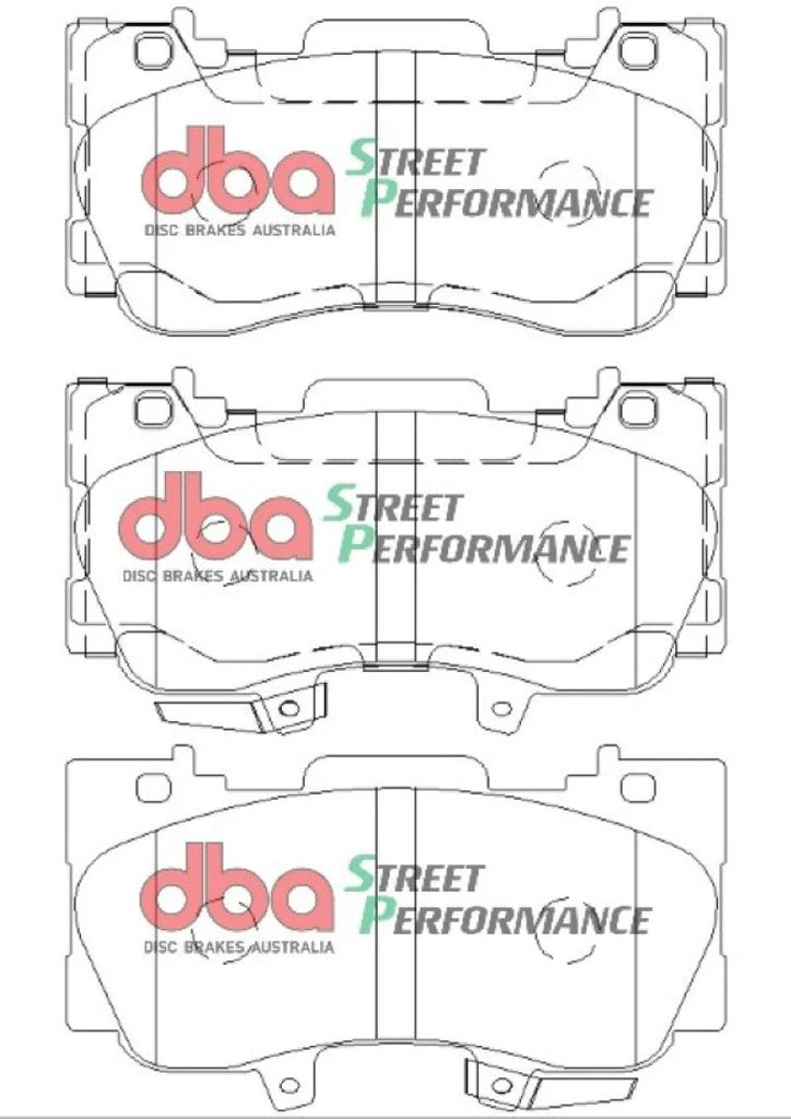 DBA 08/14-06/18 Ford Mustang 2.3 Ecoboost SP500 Brake Pads - Additional View 10