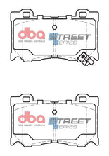 Load image into Gallery viewer, DBA 09-13 Infiniti FX50 (S51 Model) Front Street Series Brake Pads - Installation View