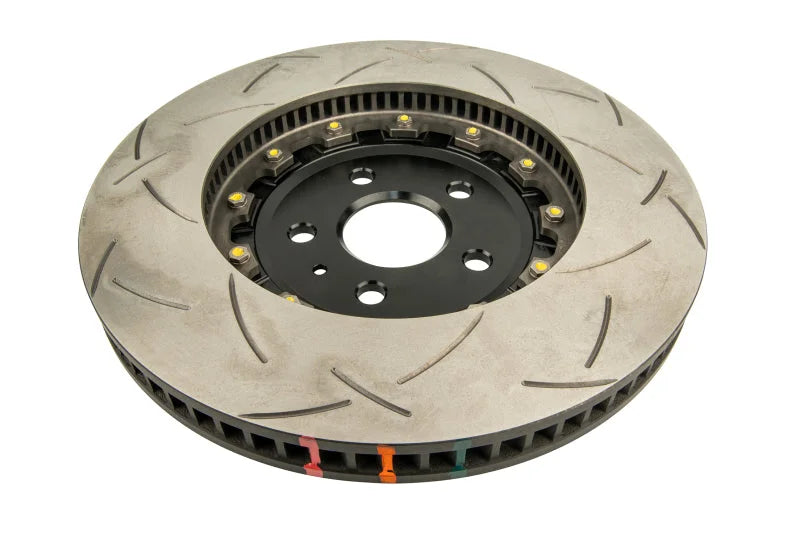 DBA 09-14 Cadillac CTS-V / 12-14 Chevy Camaro ZL1 - T3 5000 Series Slotted Left Front Rotor - Side View