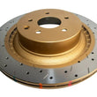Load image into Gallery viewer, DBA 09-20 Nissan 370Z (w/Sport Perf Brakes) Rear 4000 Series Drilled &amp; Slotted Rotor - Main Product View
