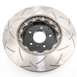 Load image into Gallery viewer, DBA 09-21 Nissan 370Z Sport Front Slotted 5000 Series 2 Piece Rotor Assembled w/ - Installation View