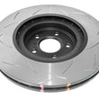 Load image into Gallery viewer, DBA 09+ Nissan 370Z Sport / Infiniti G37 Sport Front Slotted 4000 Series Rotor - Side View